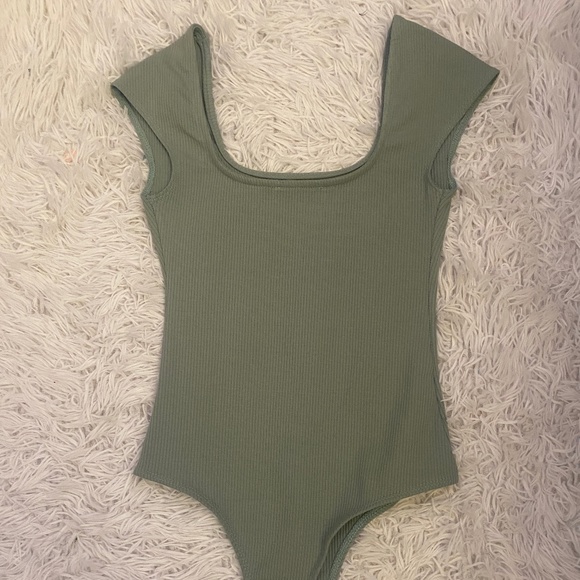 Altered state sage green body suit - Picture 1 of 1